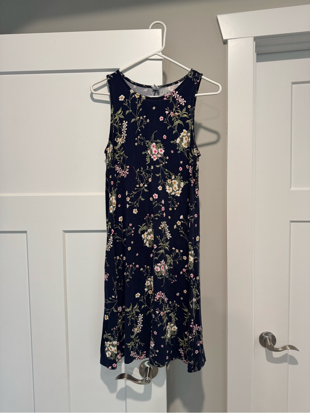 Old Navy Floral Sleeveless Swing Dress Size M
